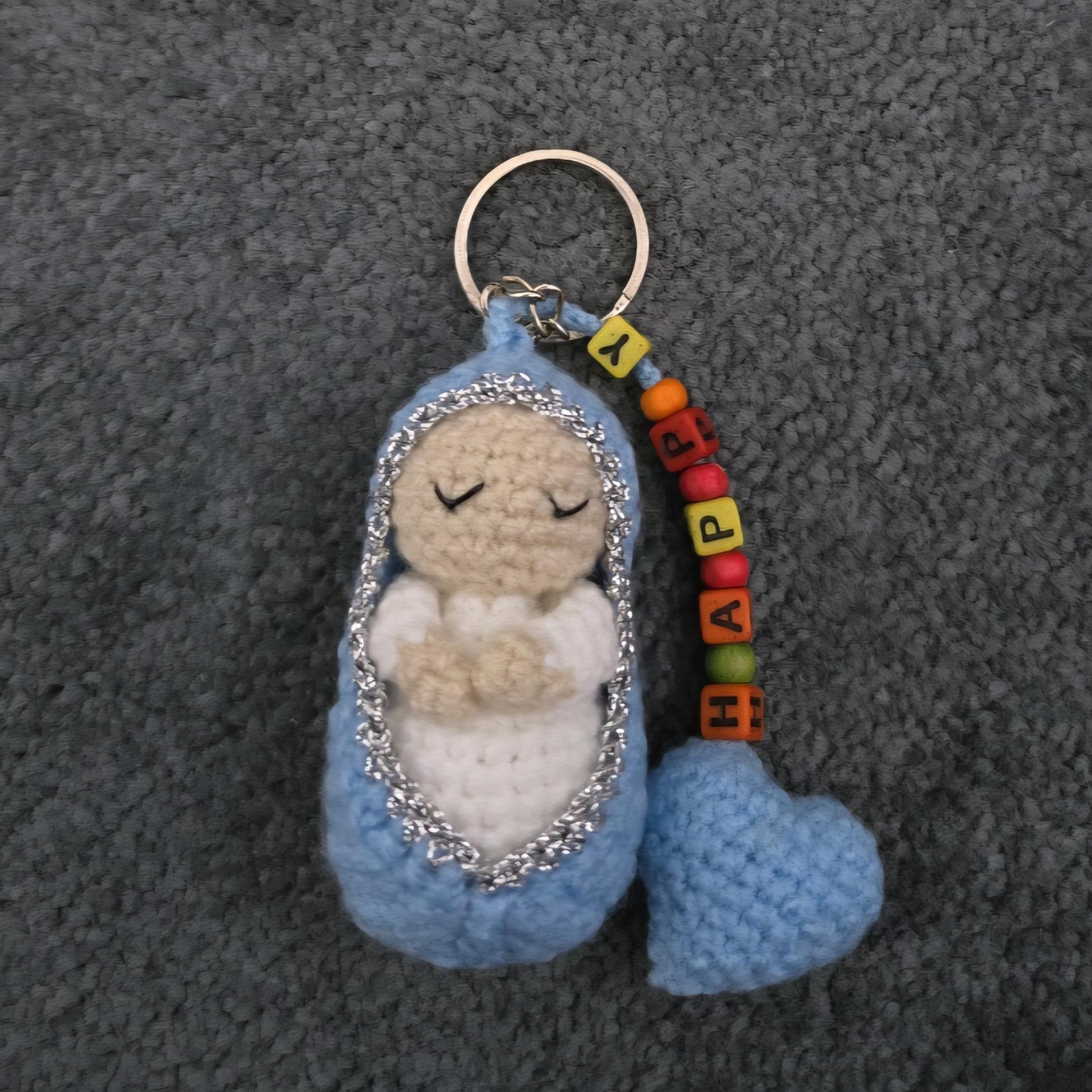 عروسک بافتنی جا کلیدی