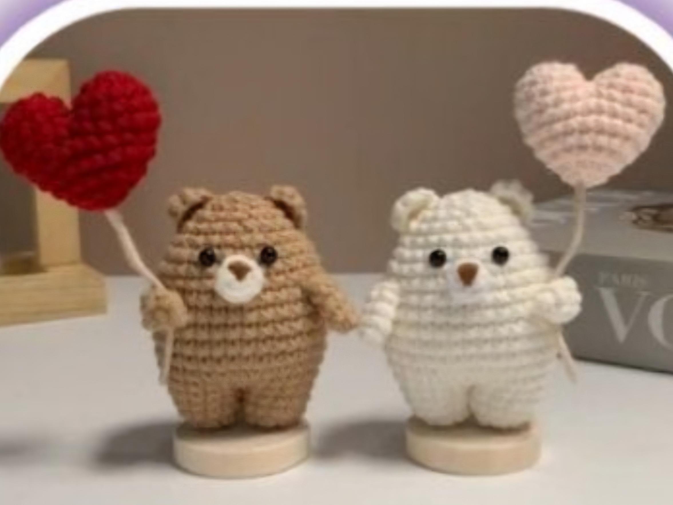 آویز عروسک خرسی