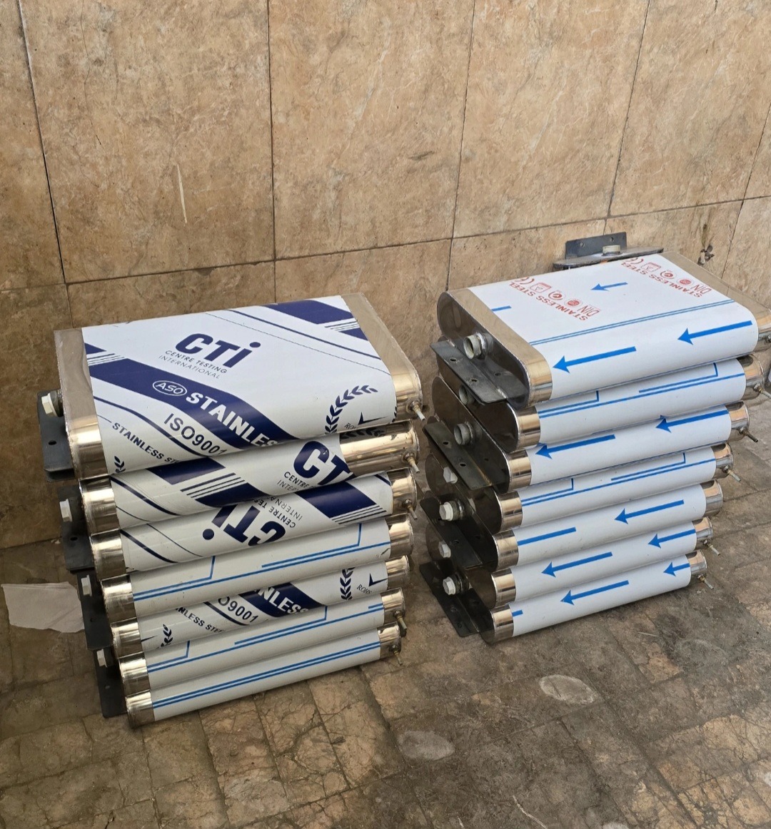 بخاری درجا منبع استیل