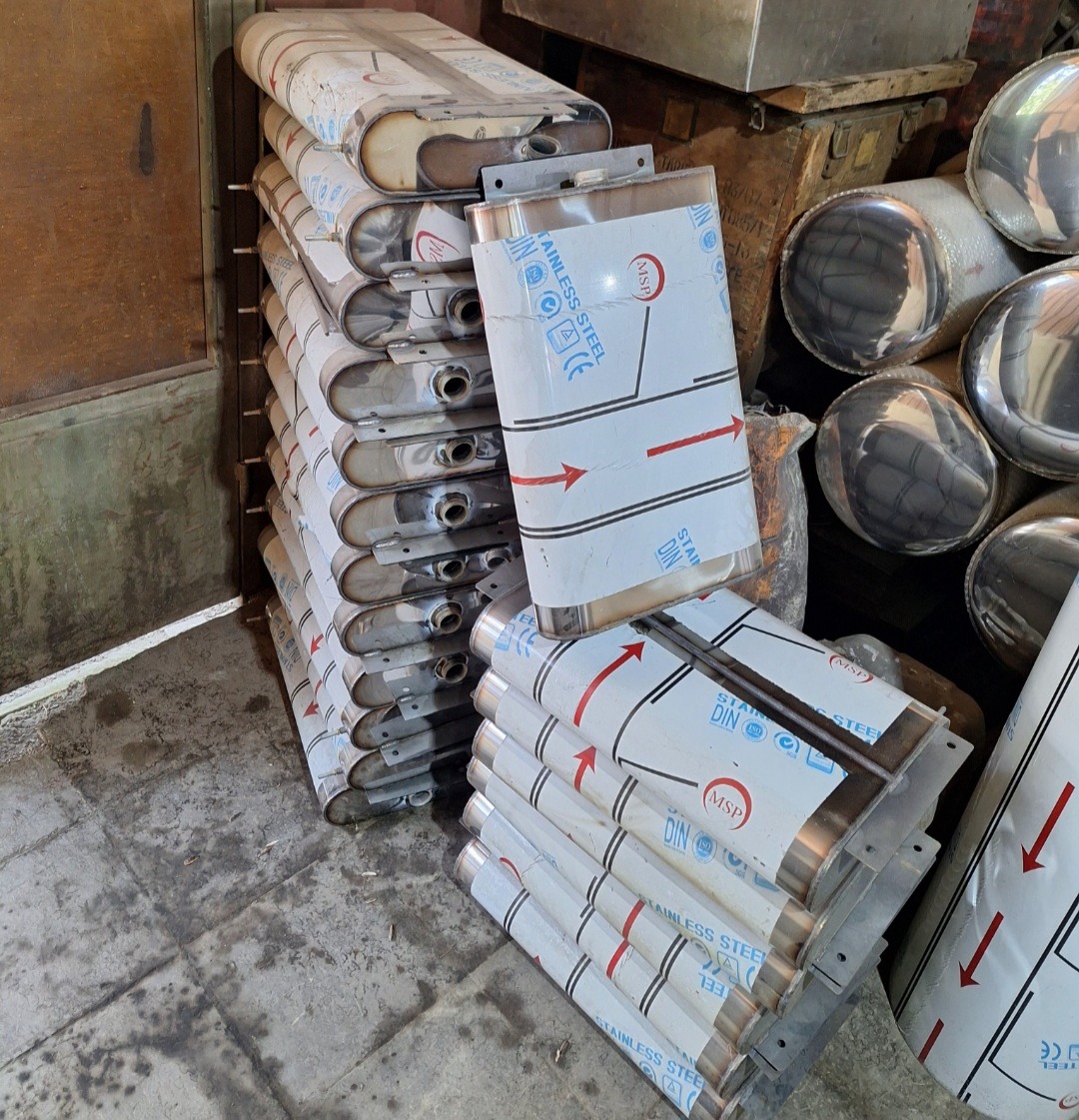بخاری درجا تانک استیل