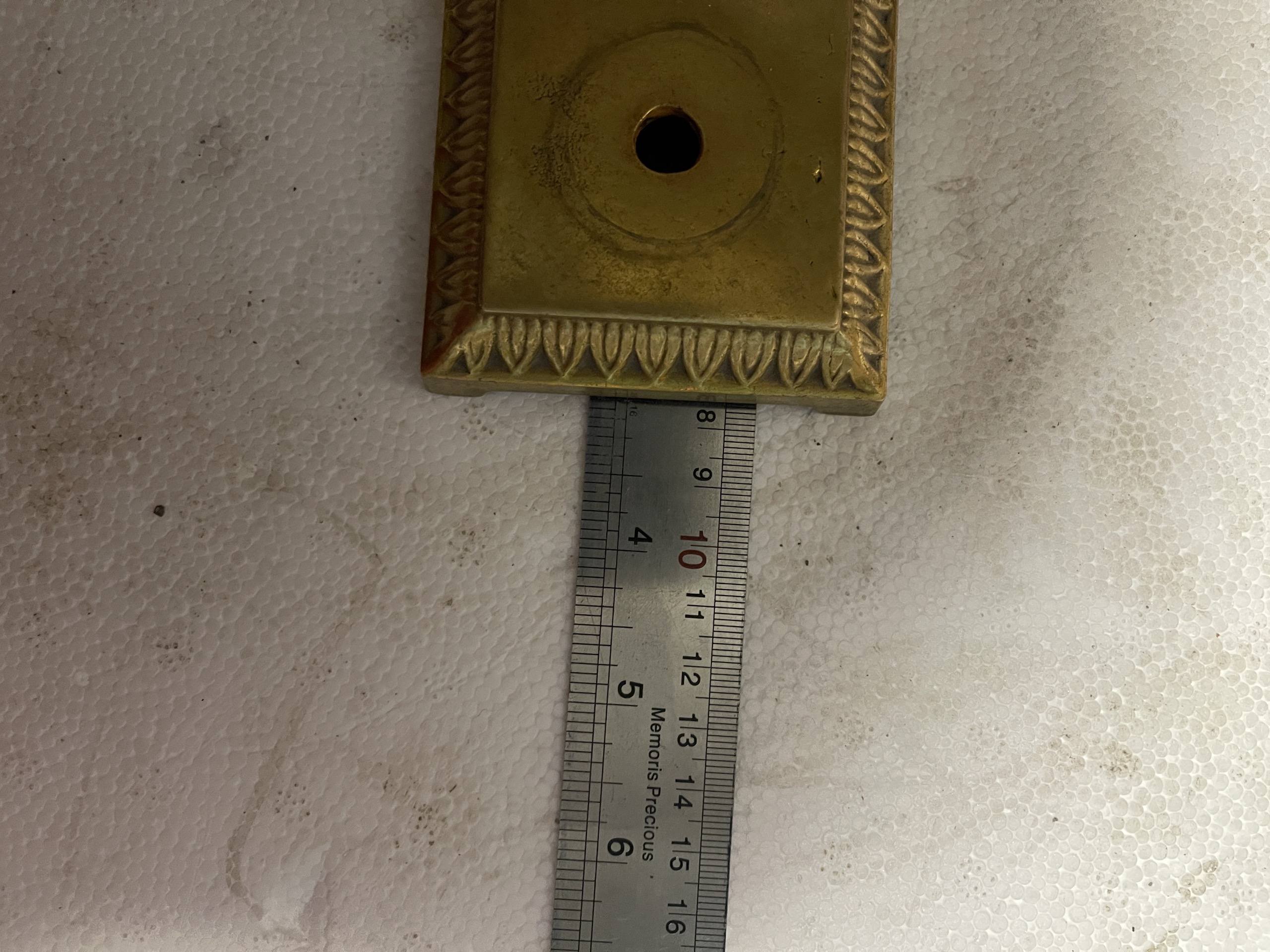 جفت پایه برنجی برنزی