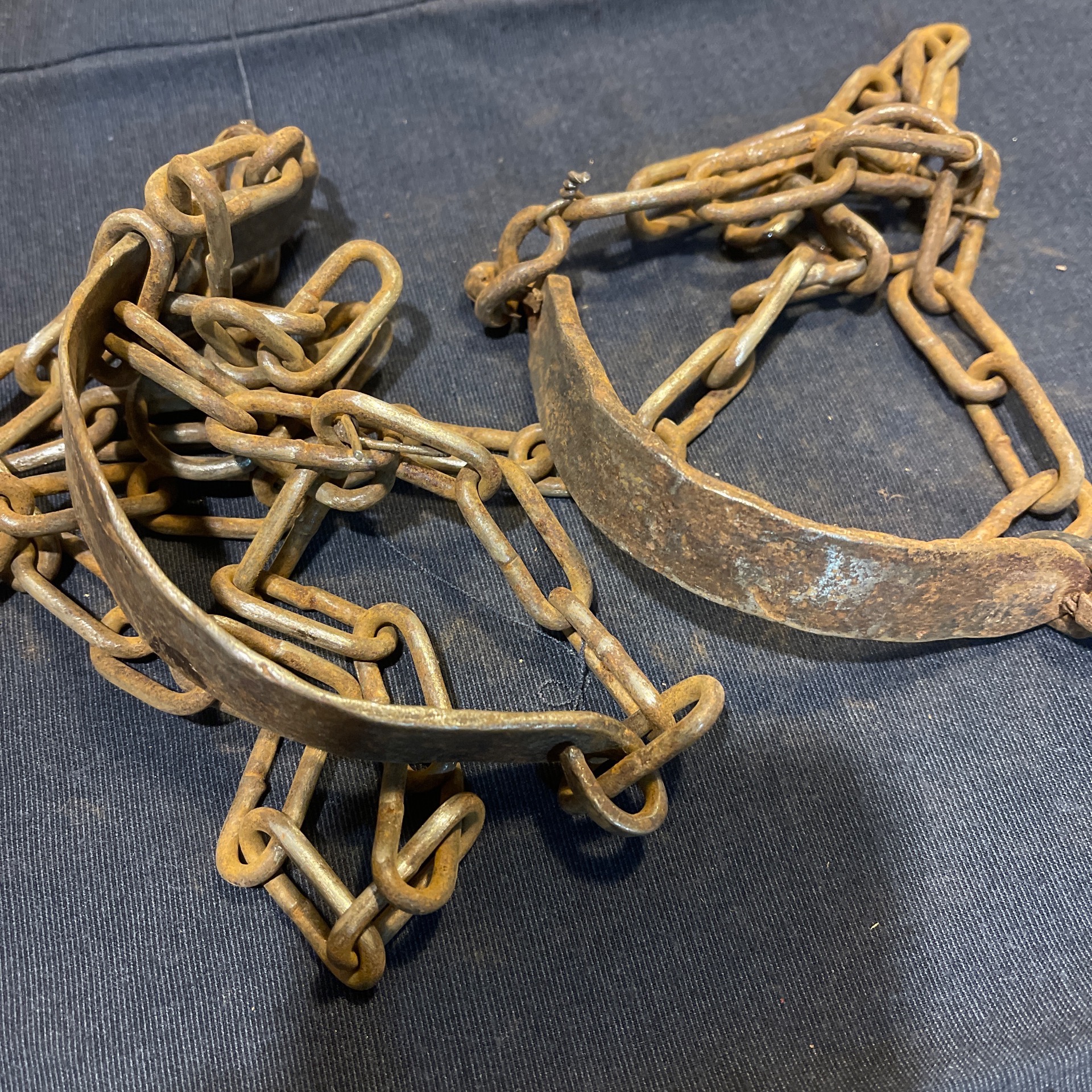 رکاب دست ساز چکشی دوره قاجار