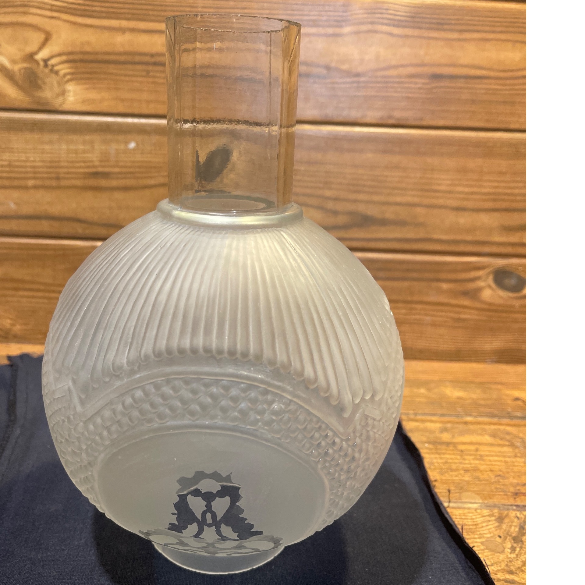 حباب لمپا قدیمی دوره قاجار