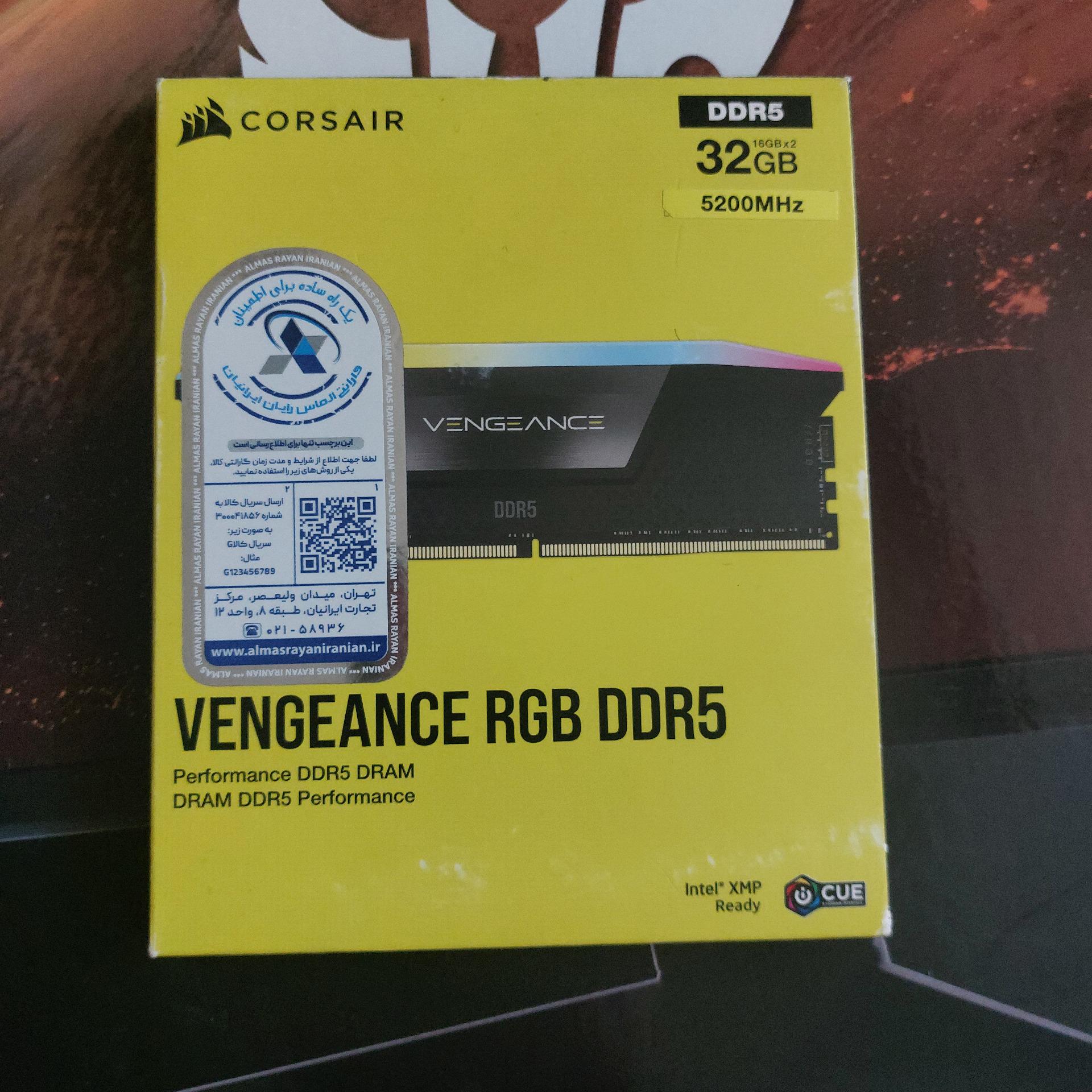 رم اکبند دوکاناله کورسیر DDR5 32GB