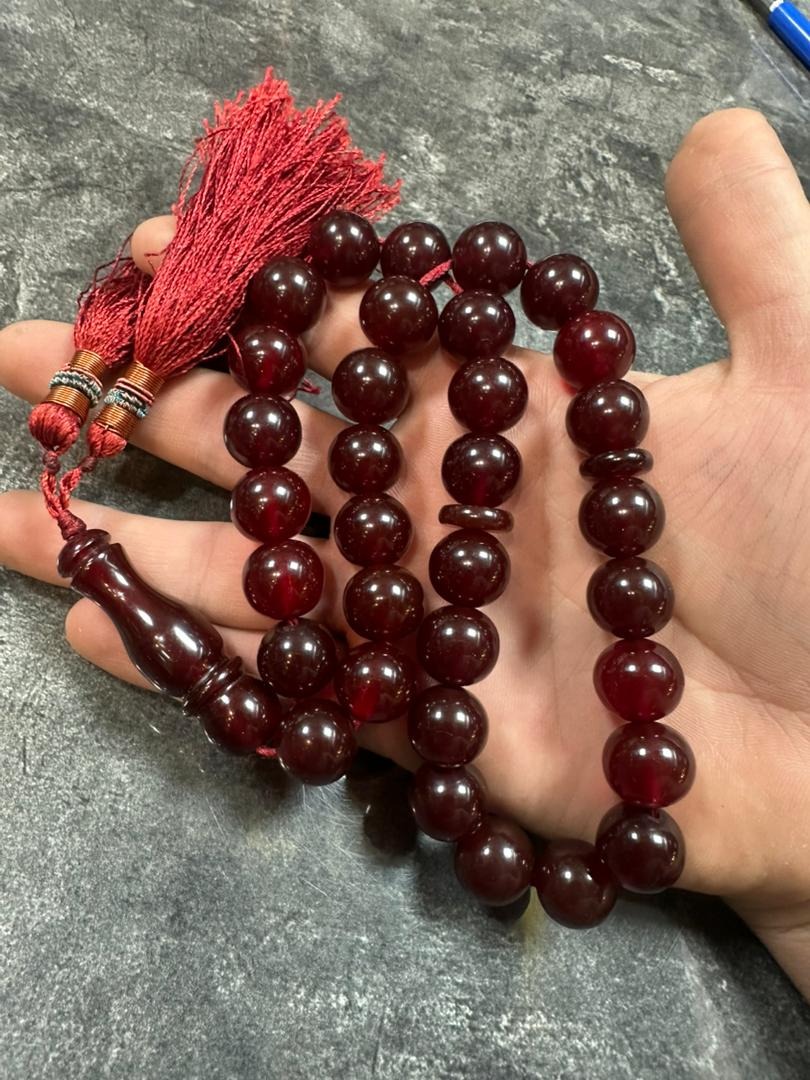 تسبیح سندلوس کهنه سرخ