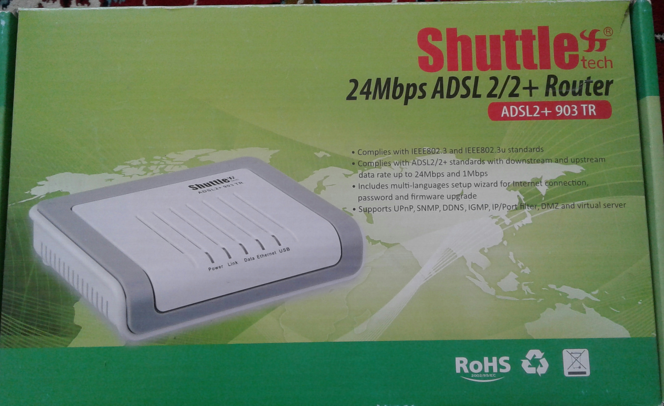 Shuttle Tech ADSL modem