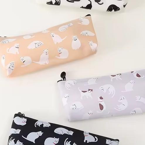 جامدادی سیلیکونی گربه (4 مدل)