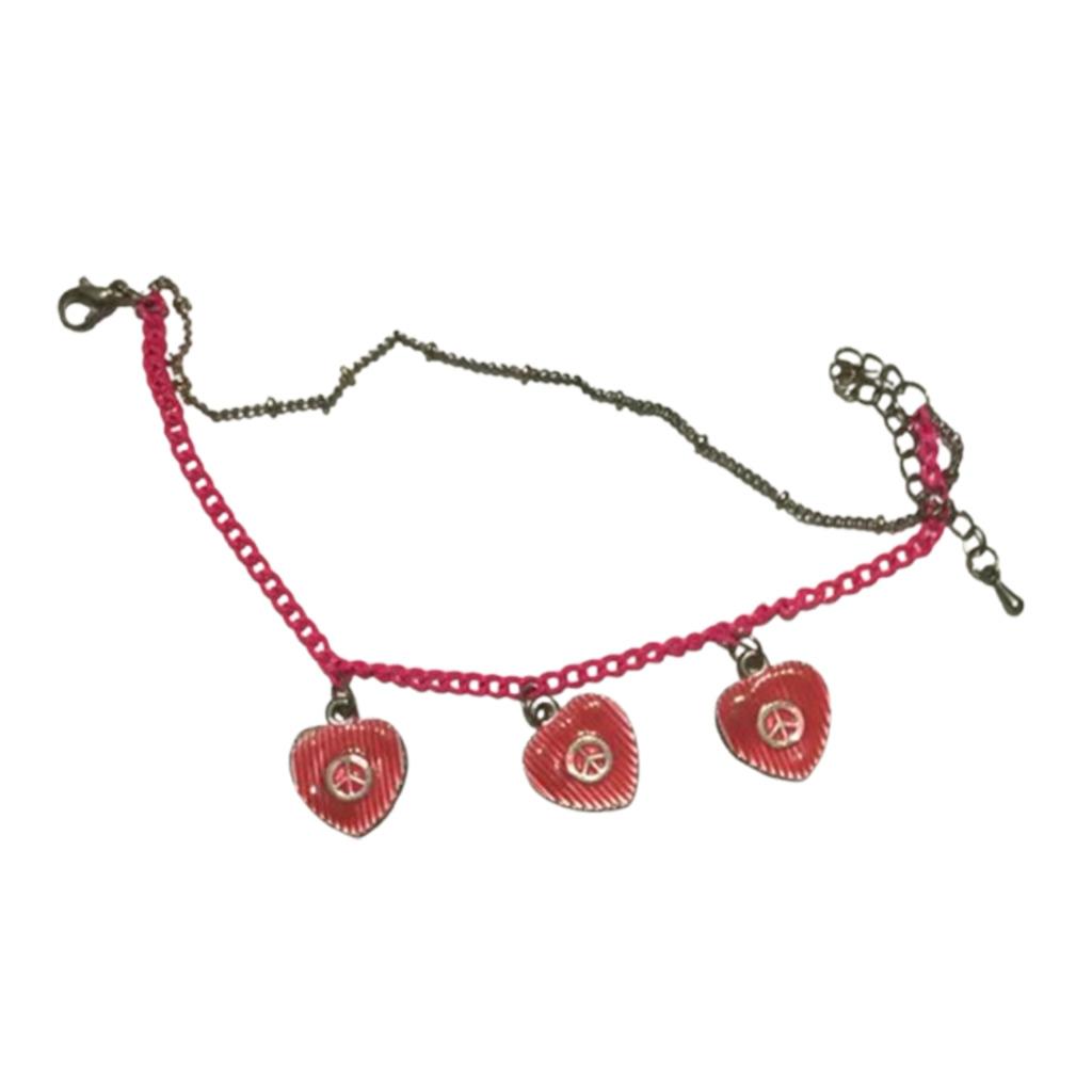 دستبند نئونی قلبی