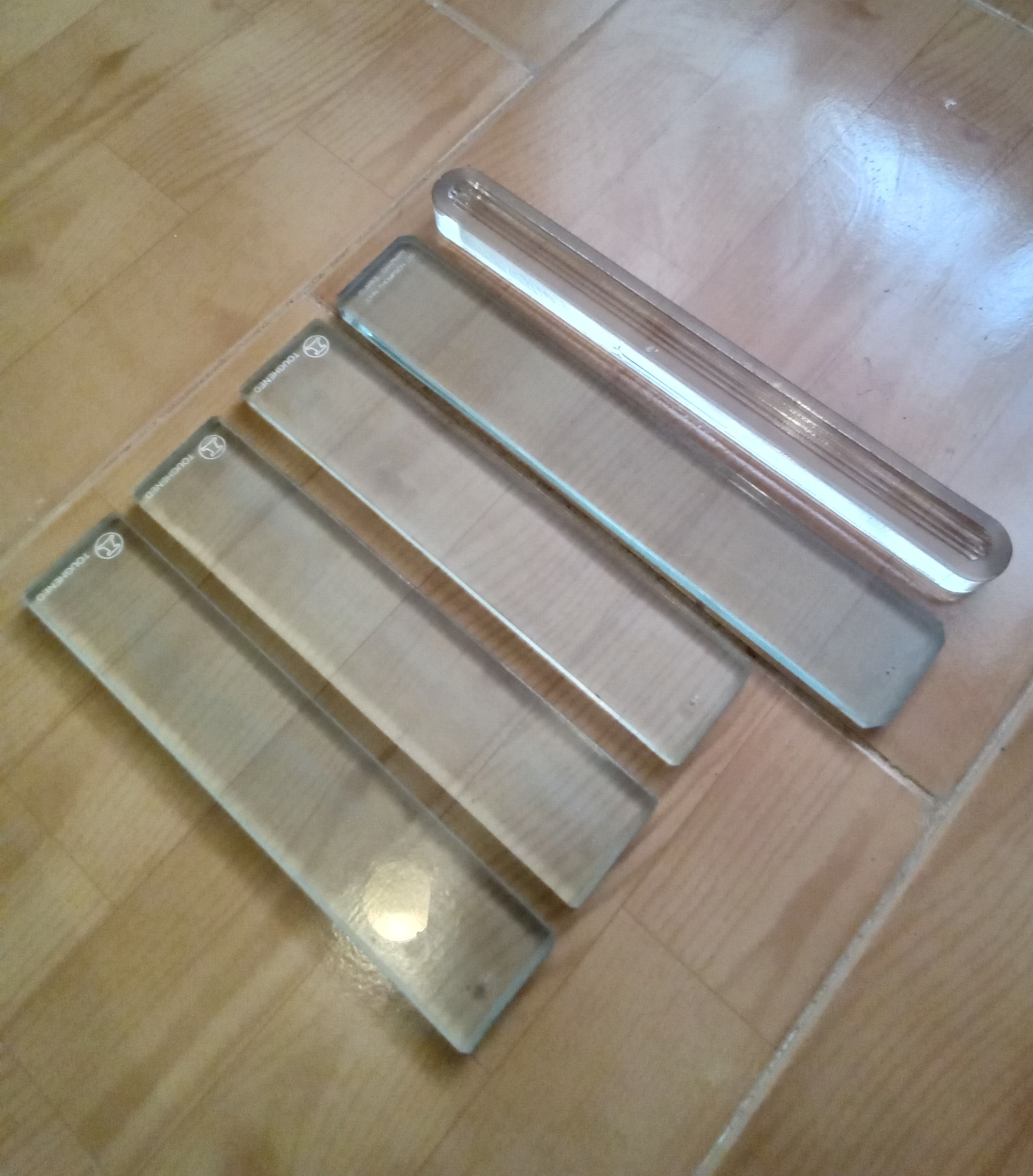 5 عدد شیشه سایت گلاس یا شیشه آبنما