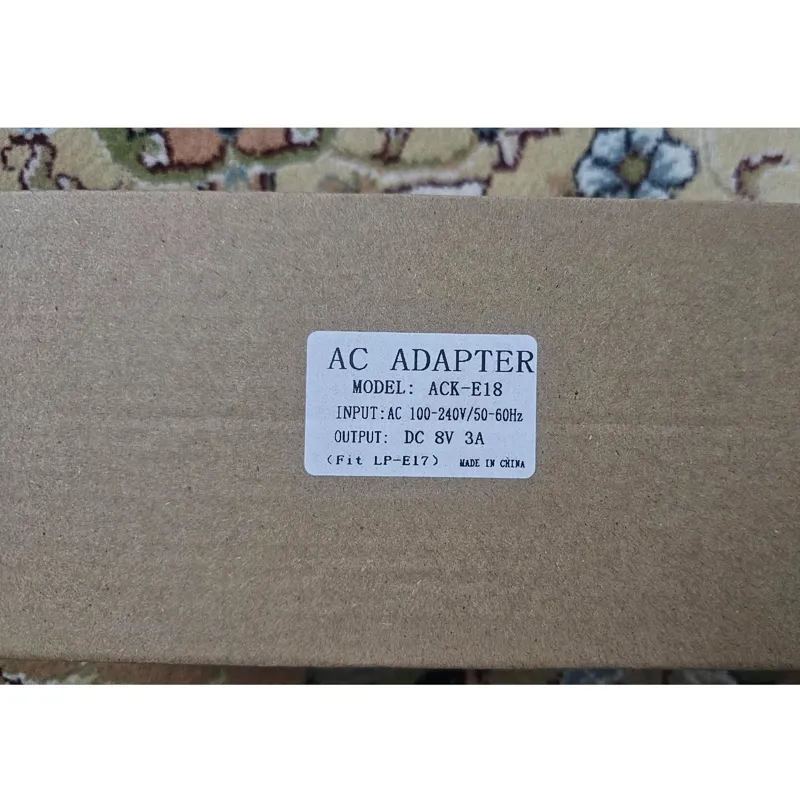 اداپتور برق مستقیم e17 e18 دامی باتری کنون