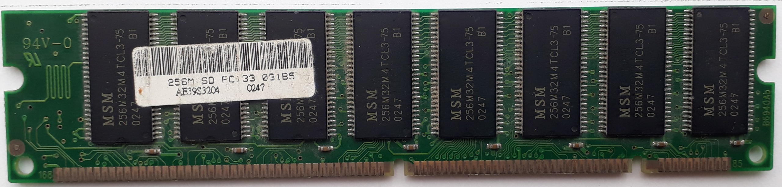 SD-RAM-256M-MSM دو رو چیپ