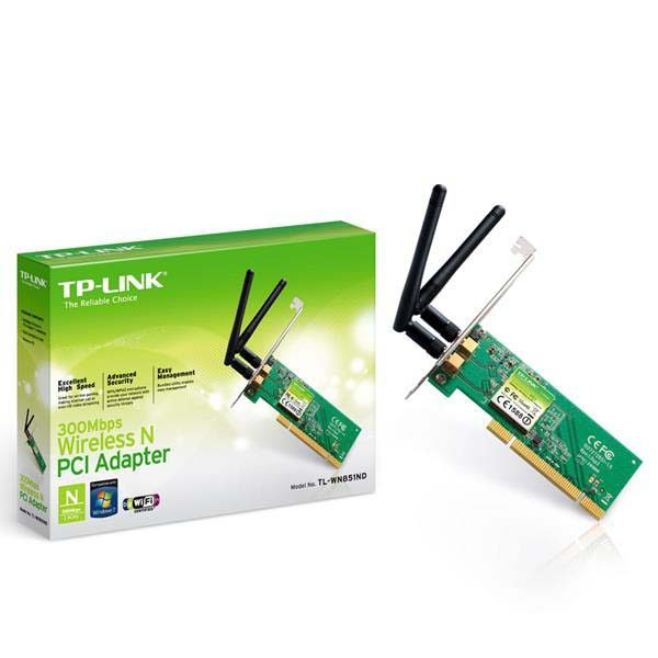 کارت شبکه بیسیم 300Mbps تی پی-لینک TL-WN851ND