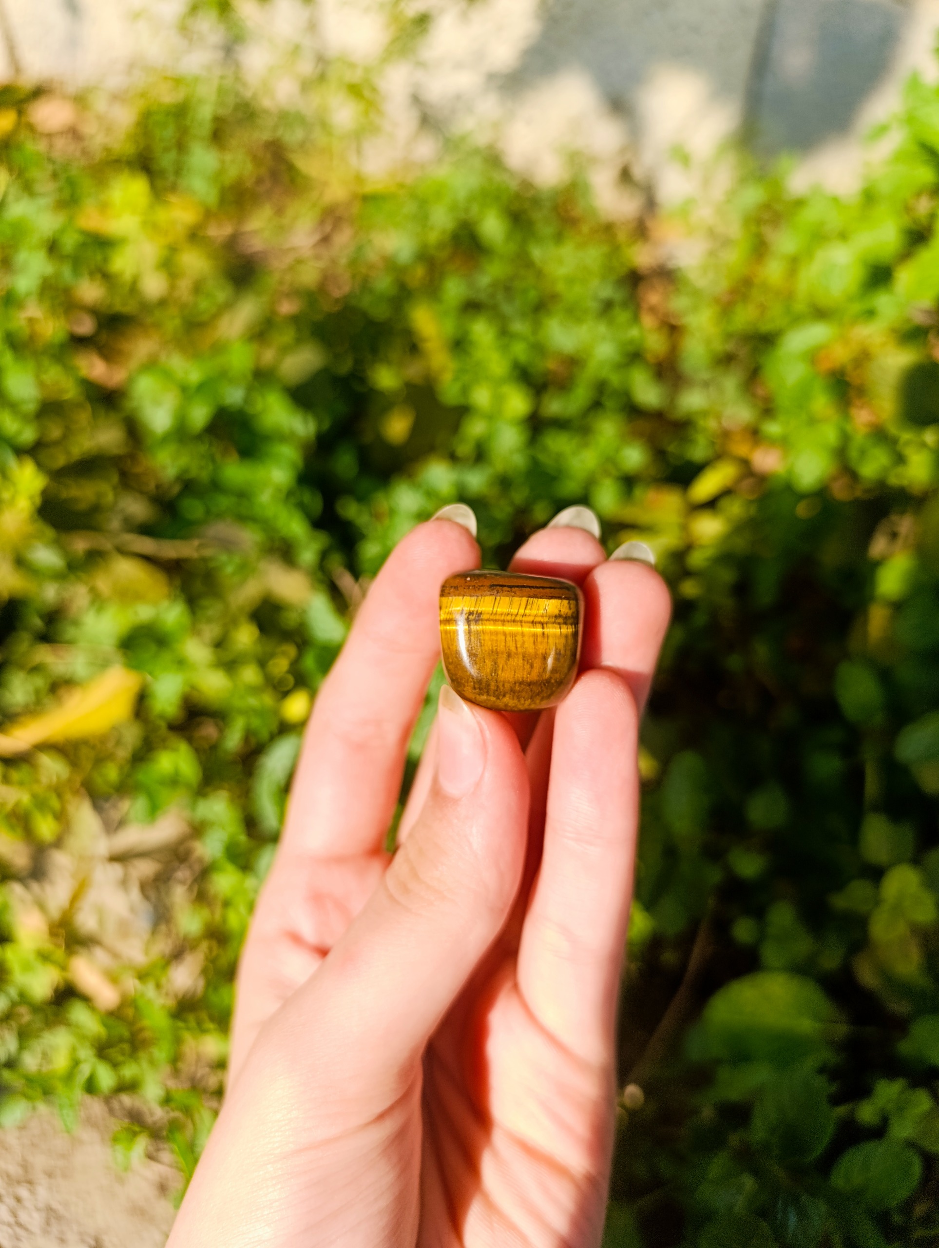 تامبل سنگ چشم ببر اصل معدنی درجه 1 سایز بزرگ