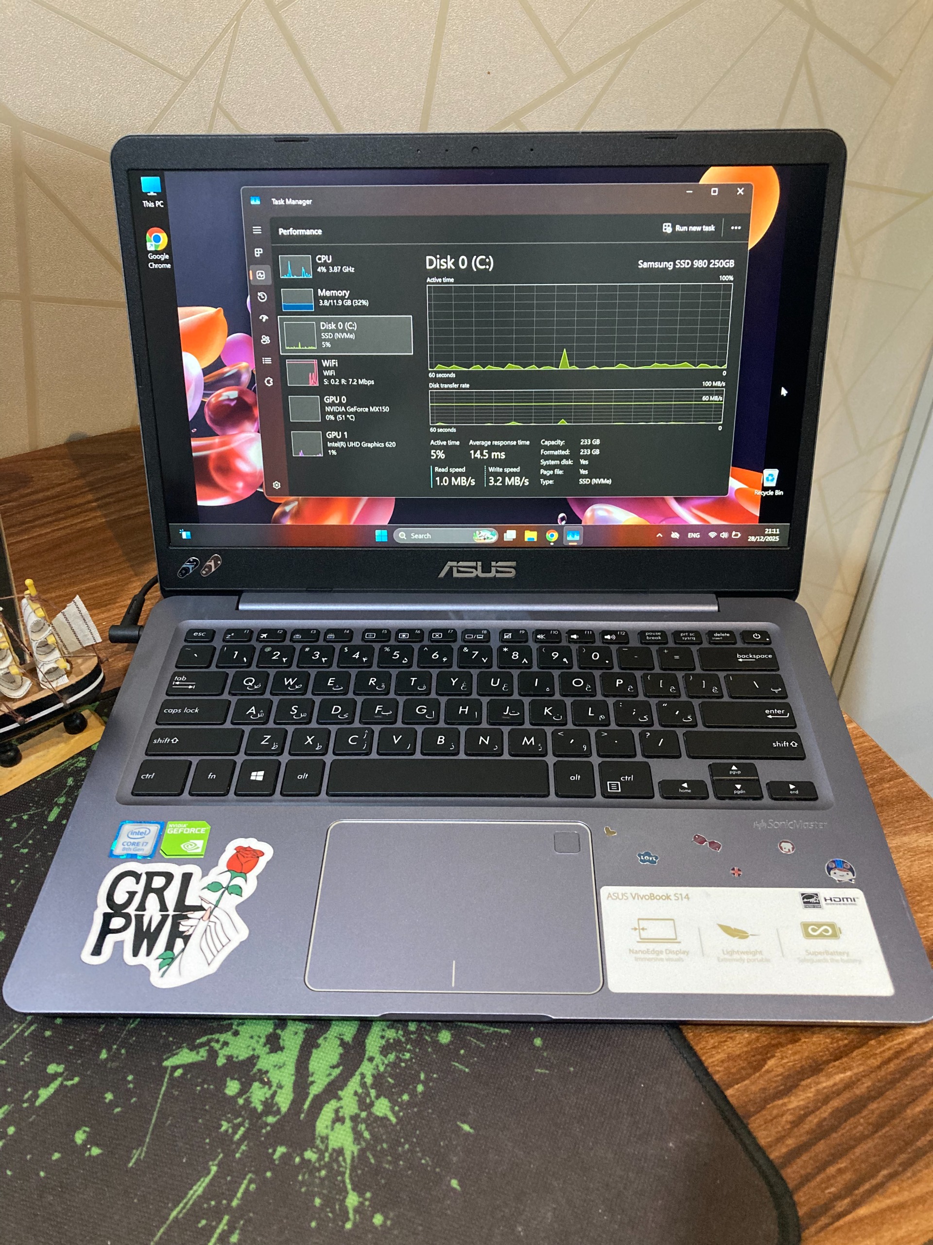 لپ تاپ Asus s410U