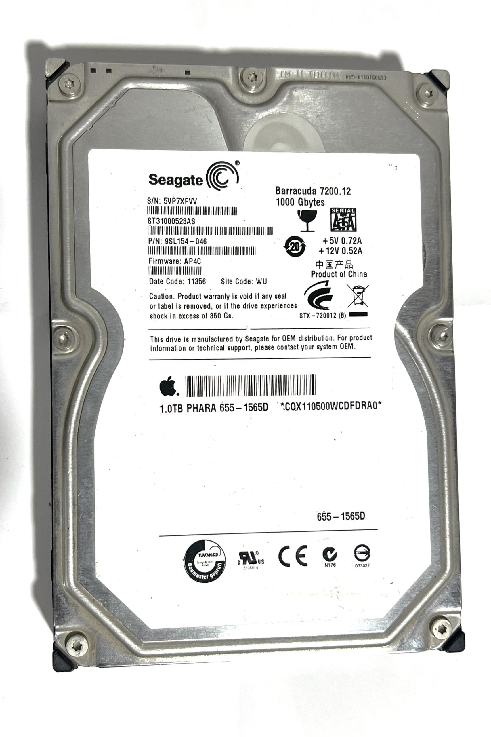 هارد معیوب سیگیت Seagate 1 TB