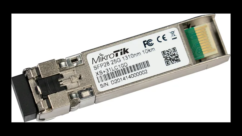 ماژول دو کور فیبر میکروتیک Mikrotik XS31LC10D
