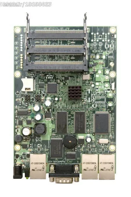  روتربرد سری RB433AH میکروتیک