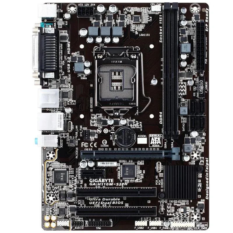 مادربرد گیگابایت Gigabyte GA-H110M-S2PH