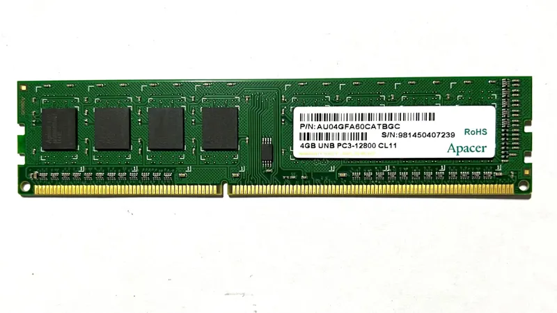 رم کینگستونApacer 4GB DDR3 1600MHz