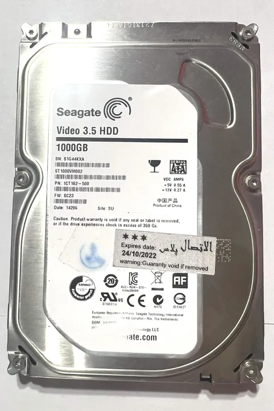 هارد ساتا معیوب سیگیت Seagate 1000TB