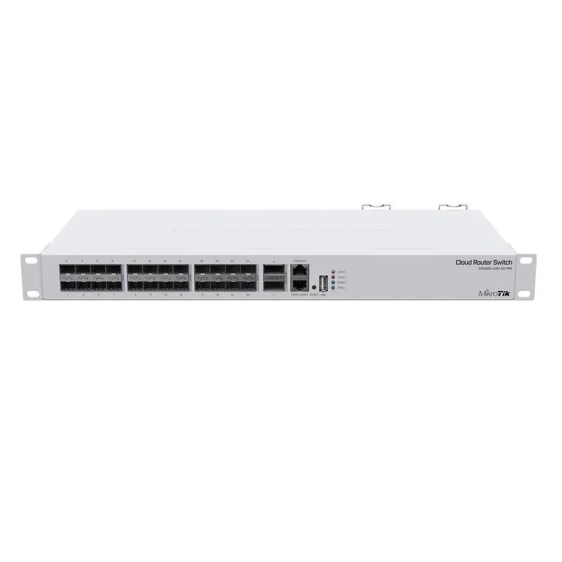 سوییچ شبکه میکروتیک MikroTik CRS326-24S-2Q-RM
