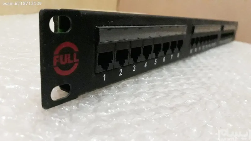 پچ پنل 24 پورت CAT6 فول (Full)