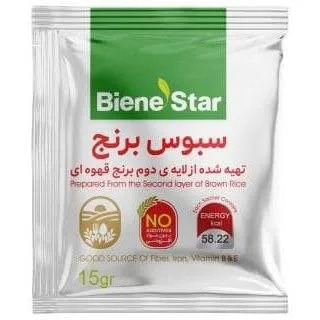سبوس برنج قهوه ای بین استار