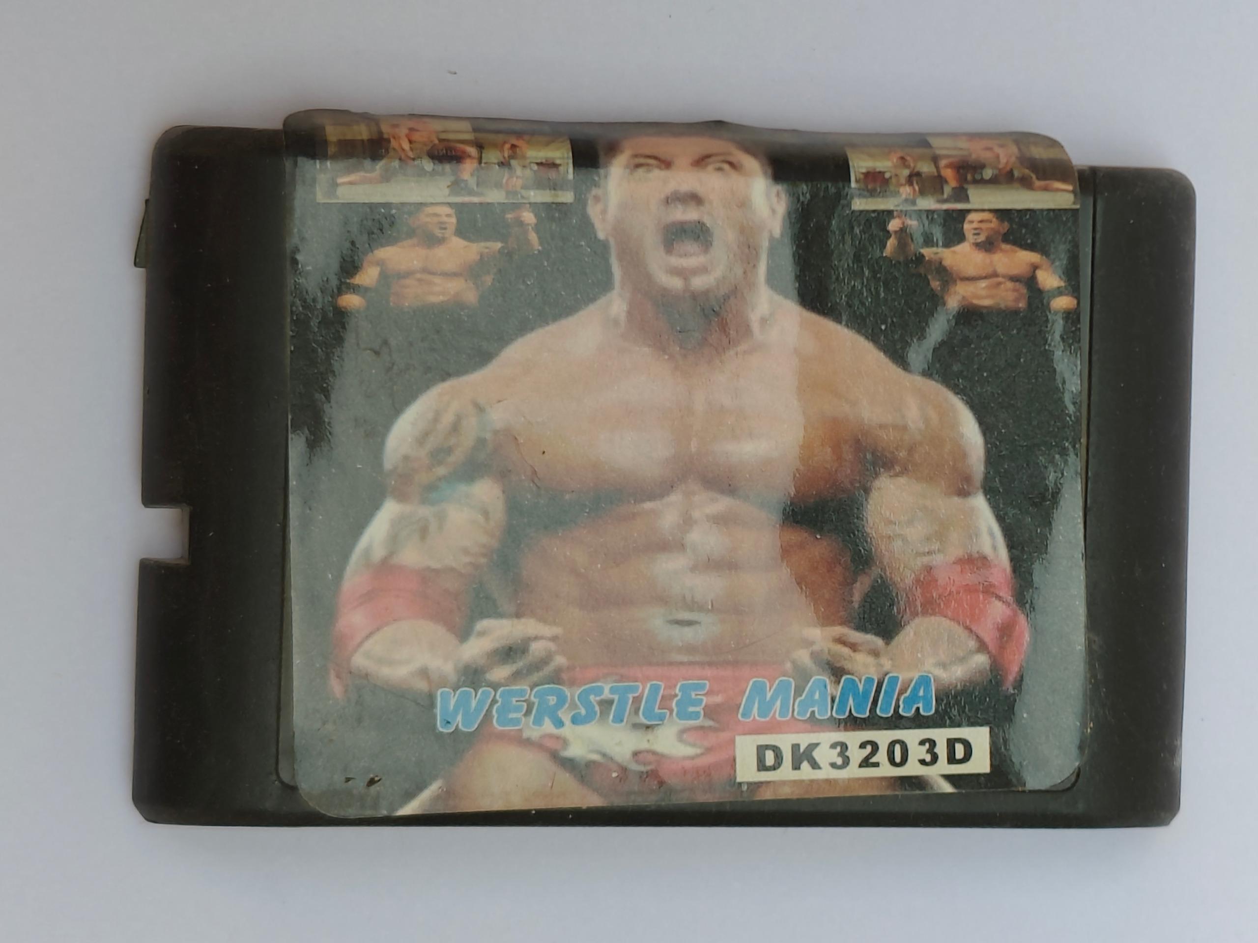 فیلم سگا تک لبه werstle mania کشتی کج