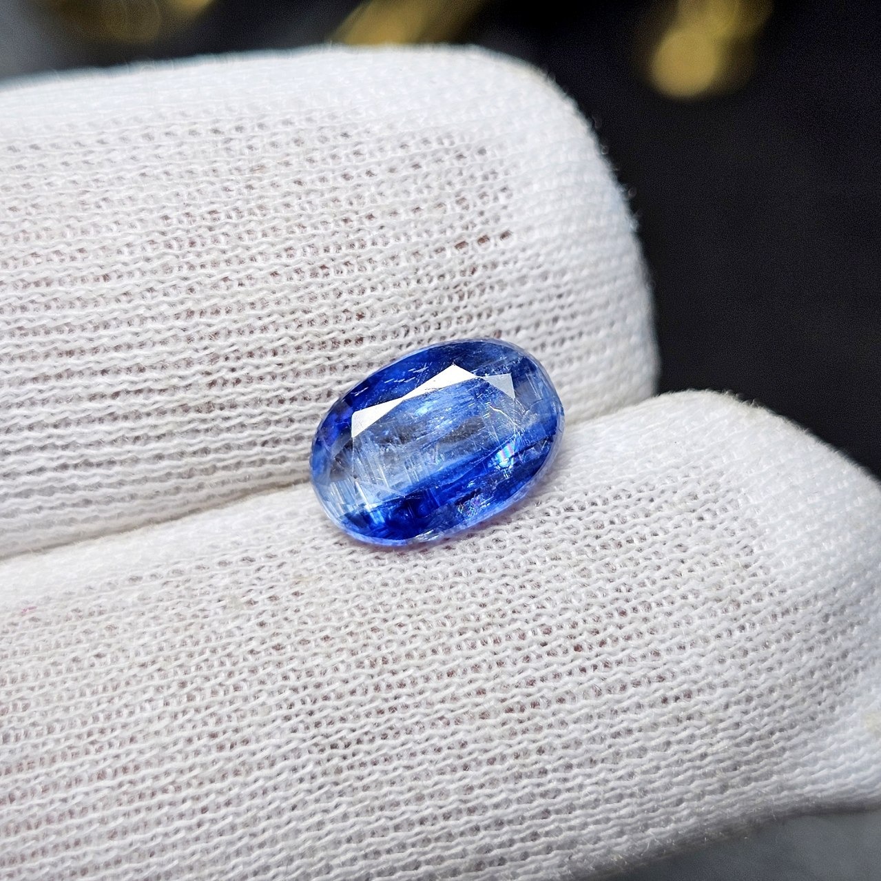  نگین سنگ طبیعی کیانیت معدنی کد  36475