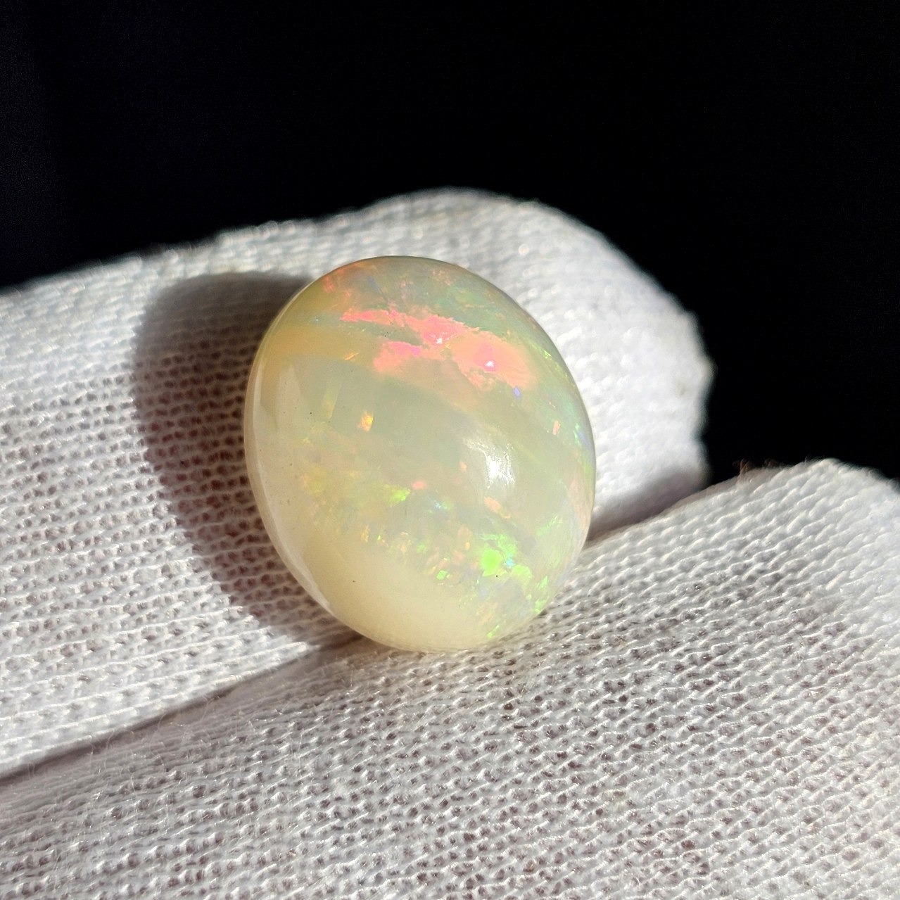  نگین سنگ طبیعی اپال معدنی اتیوپی کد  36527