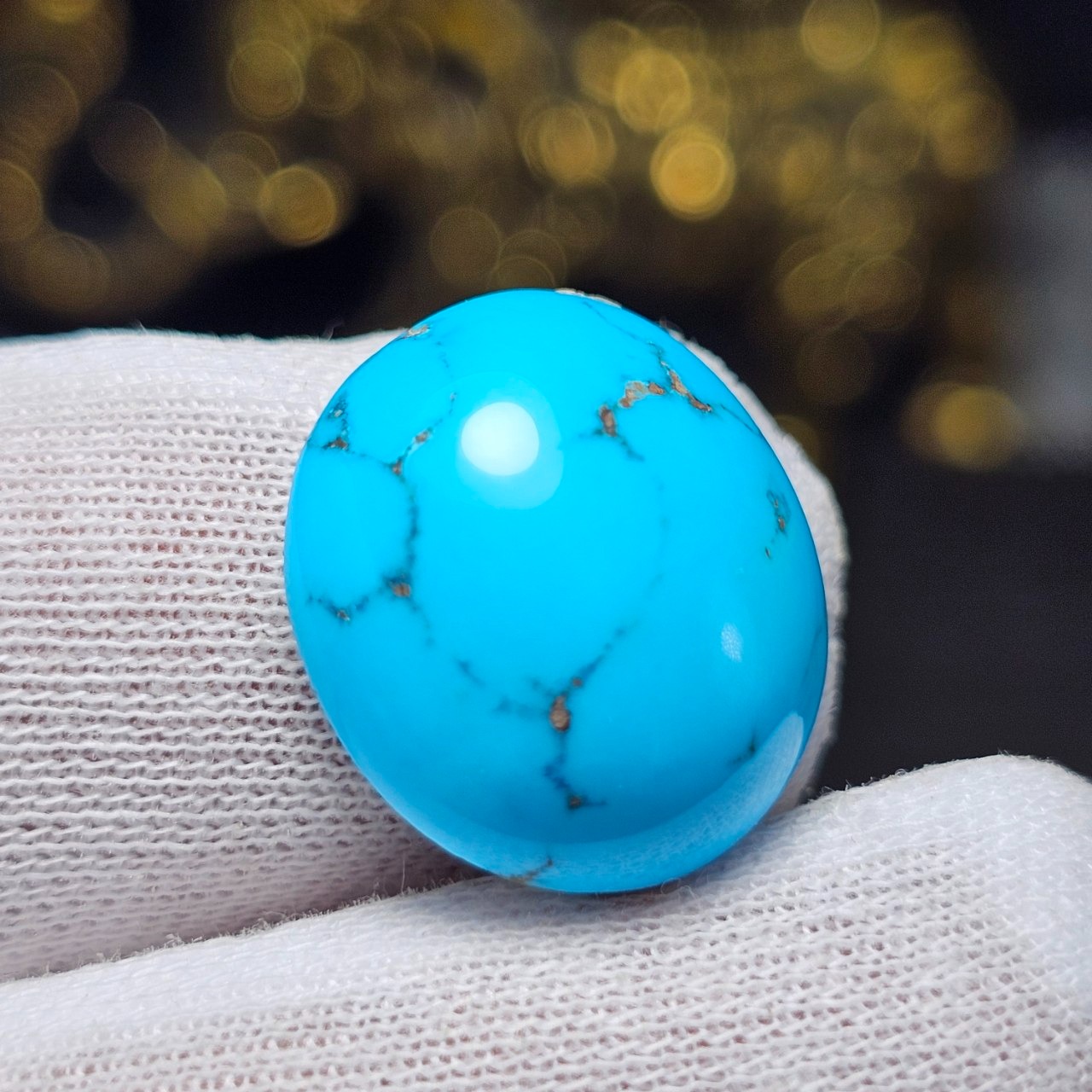  نگین سنگ فیروزه معدنی کد S3716