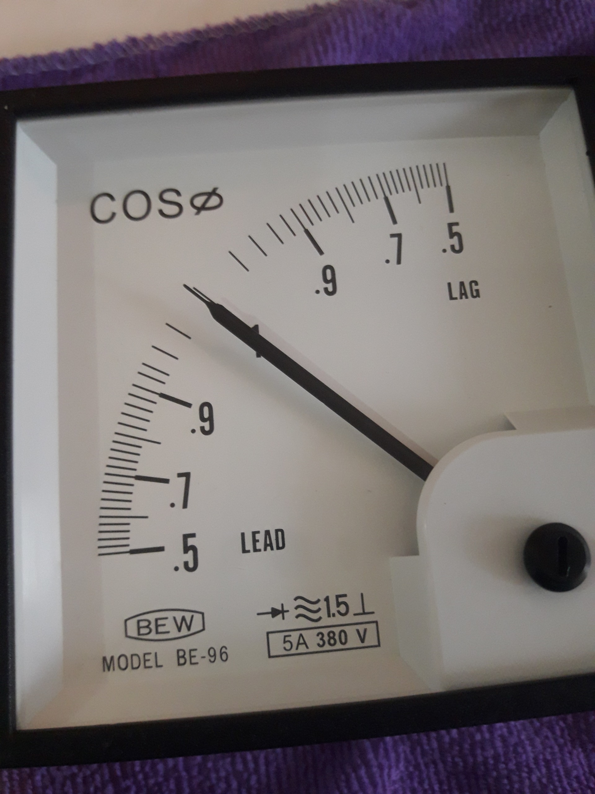 کسینوس فی متر(COS Qمتر) نومارکBEW