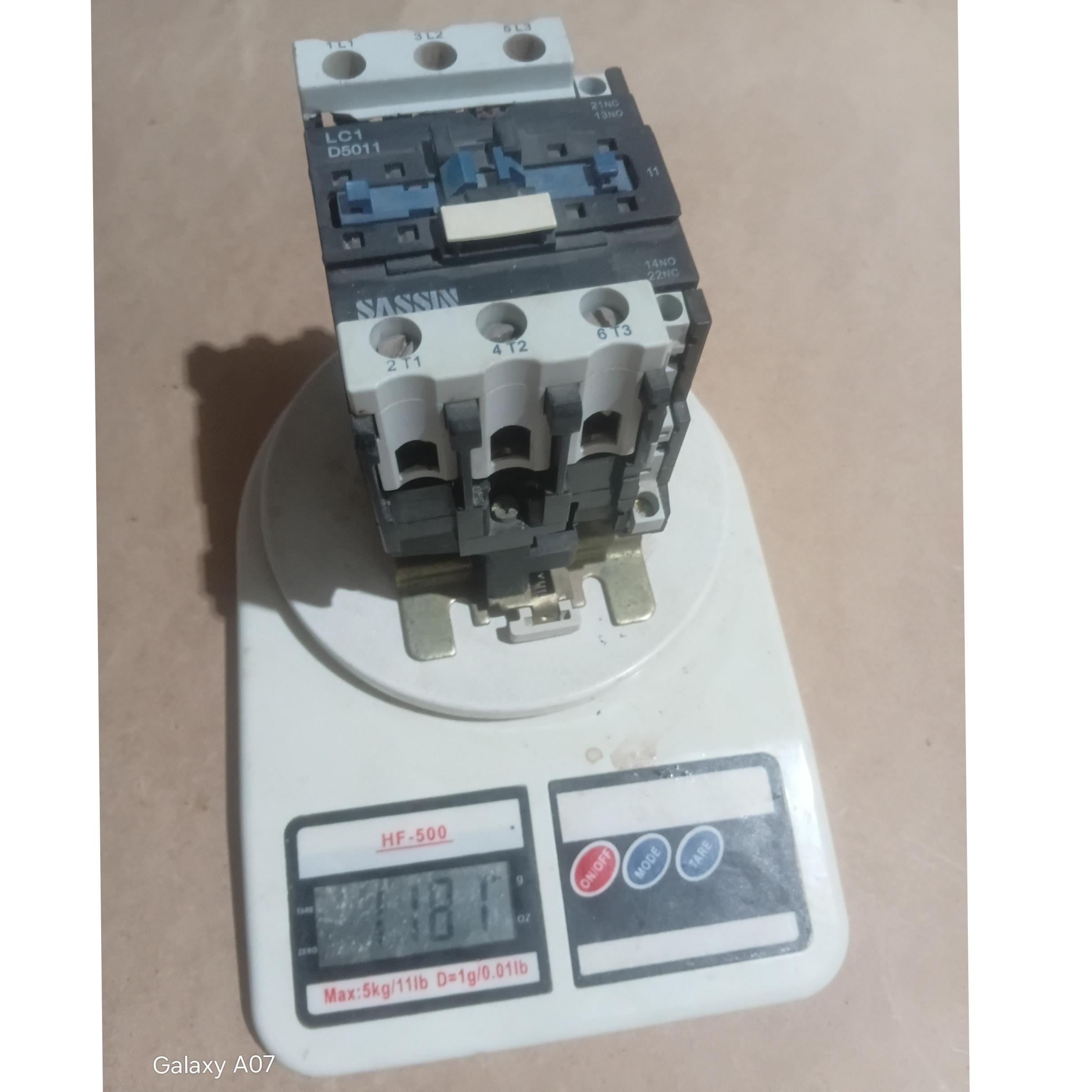 کنتاکتور 80 آمپر مارکSASSIN توان 22 کیلو وات