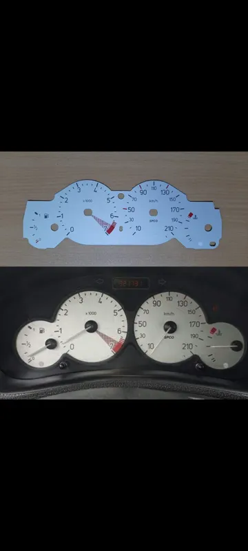 صفحه کیلومتر سفید 206