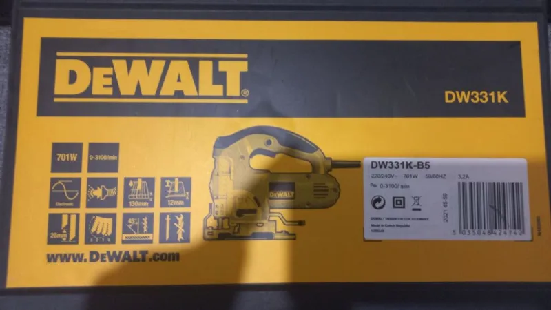 اره عمود بر 710 وات دیوالت مدل DW331K-B5