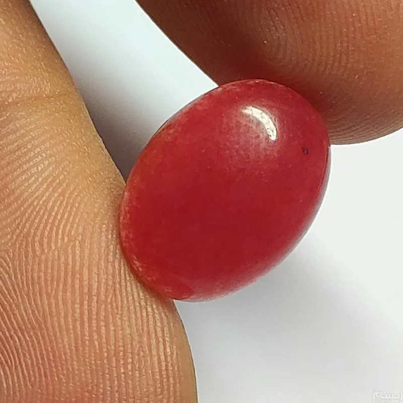 یشم سرخ طبیعی و معدنی کلکسیونی