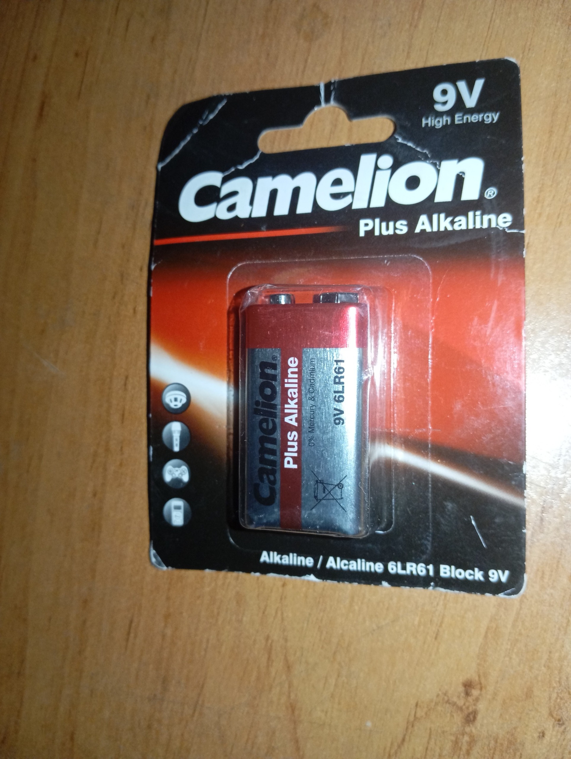 باتری کتابی آلکالین Camelion