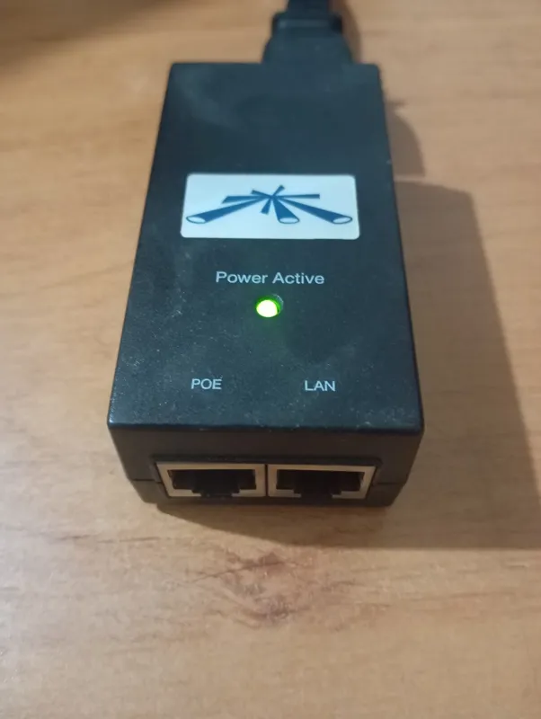 آداپتور POE همراه با کابل برق