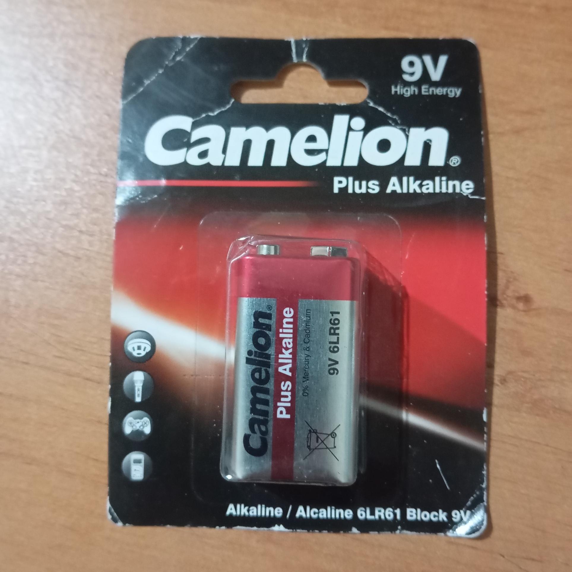 باتری کتابی آلکالاین Camelion