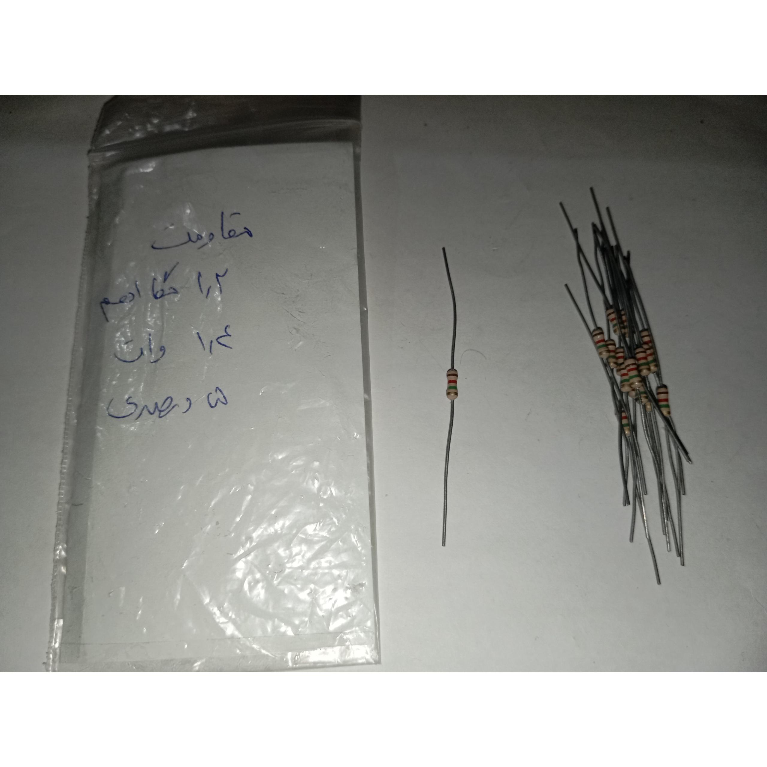 مقاومت 16 عدد باهم،  1.2 مگا اهم 5 درصدی