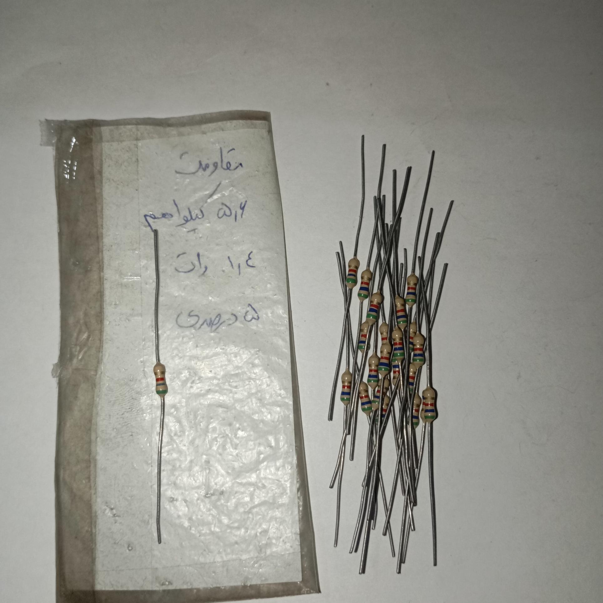 مقاومت 22 عدد باهم،  5.6 کیلو اهم