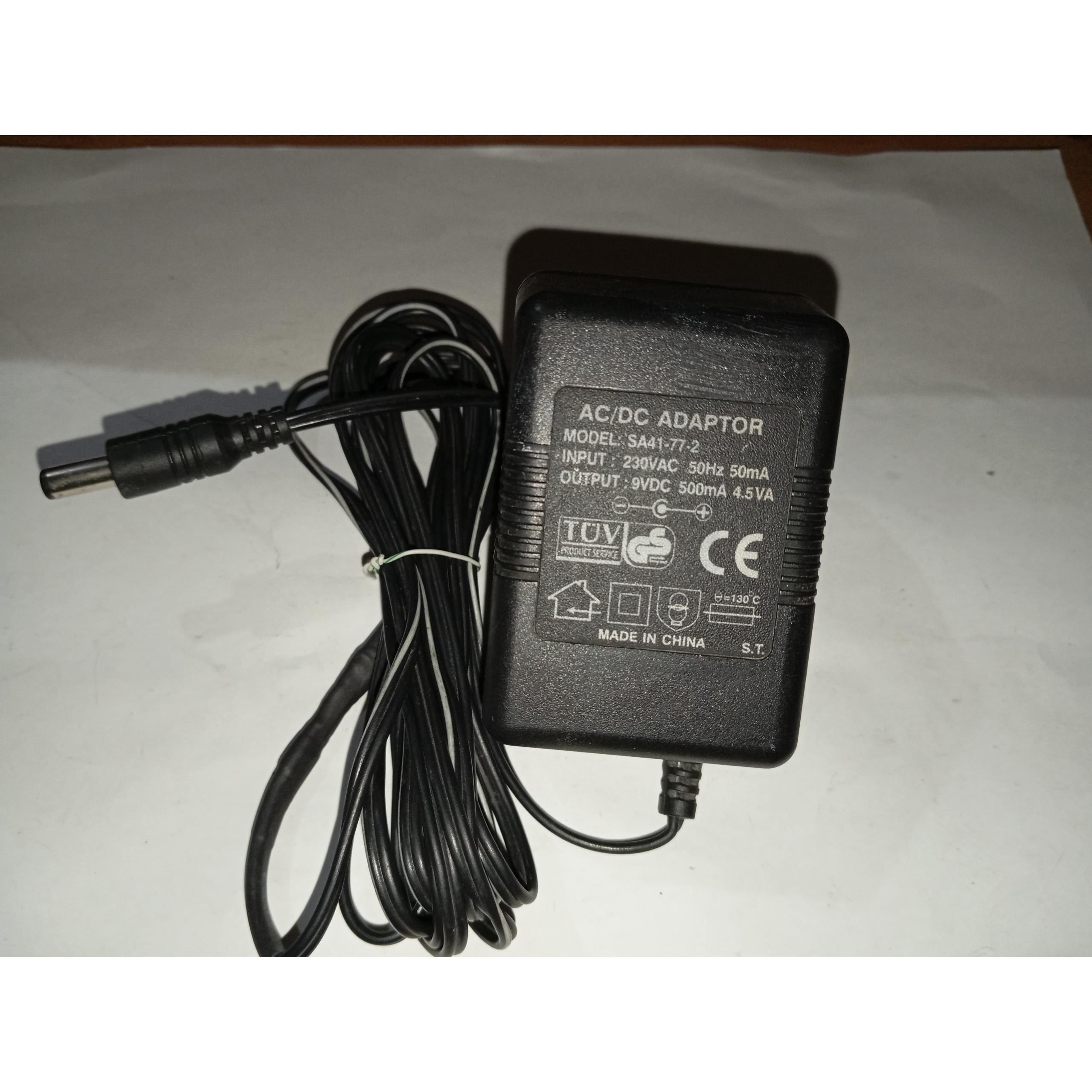 آداپتور 9 ولت .... 500 میلی آمپر