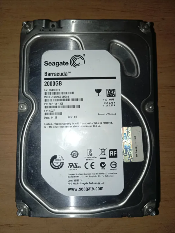 هارد 2 ترابایت سیگیت