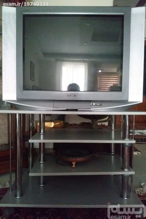 تلویزیون سونی 29 اینچ Trinitron Color TV (با میز)