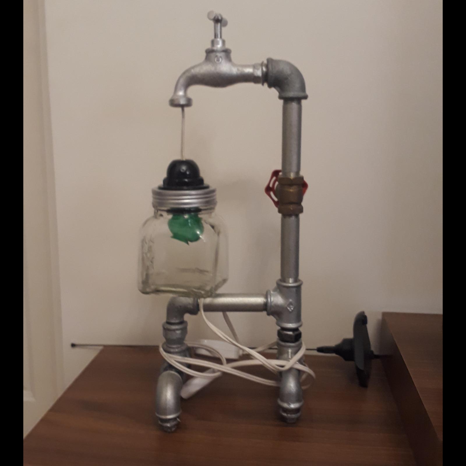 چراغ خواب کلاسیک ابتکاری برنگ نقره ای فقط تهران