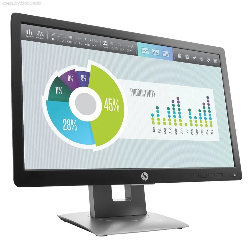 مانیتور اچ پی مدل HP E232 ips