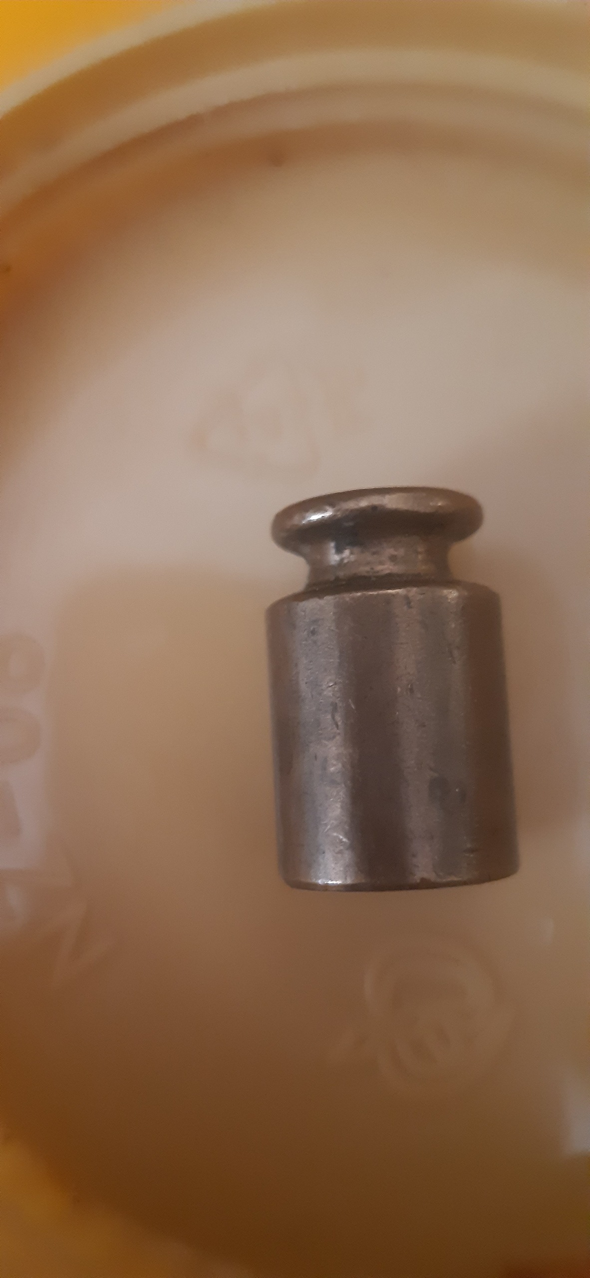 وزنه برنجی ترازو