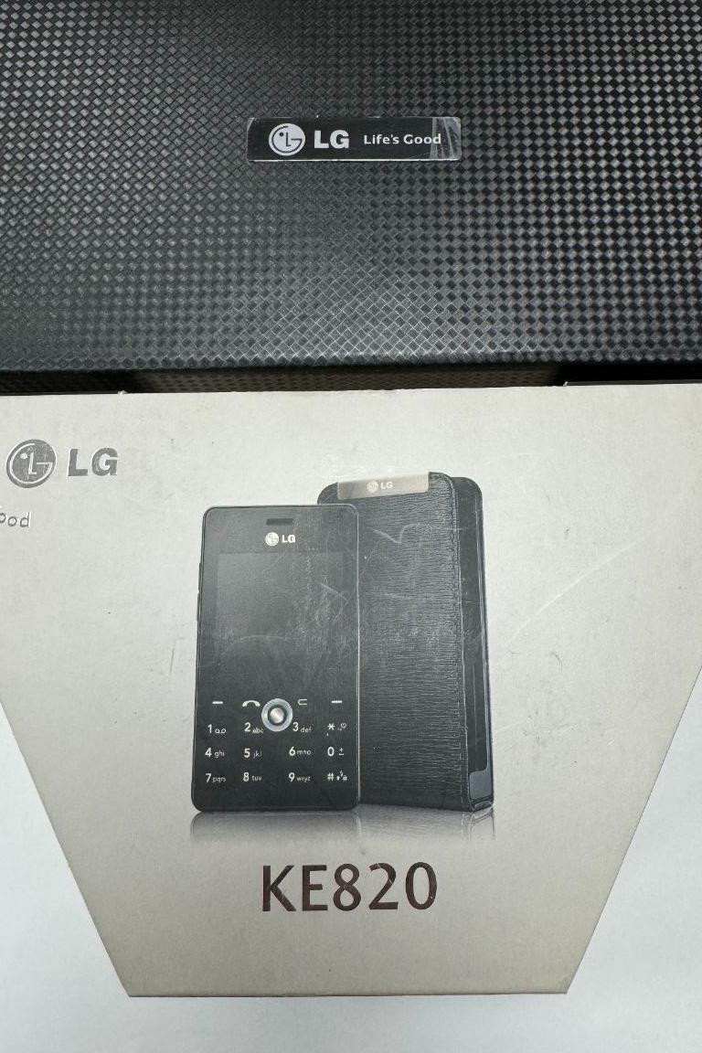 جعبه خالی گوشی تلفن LG مدل KE820  طبق عکس