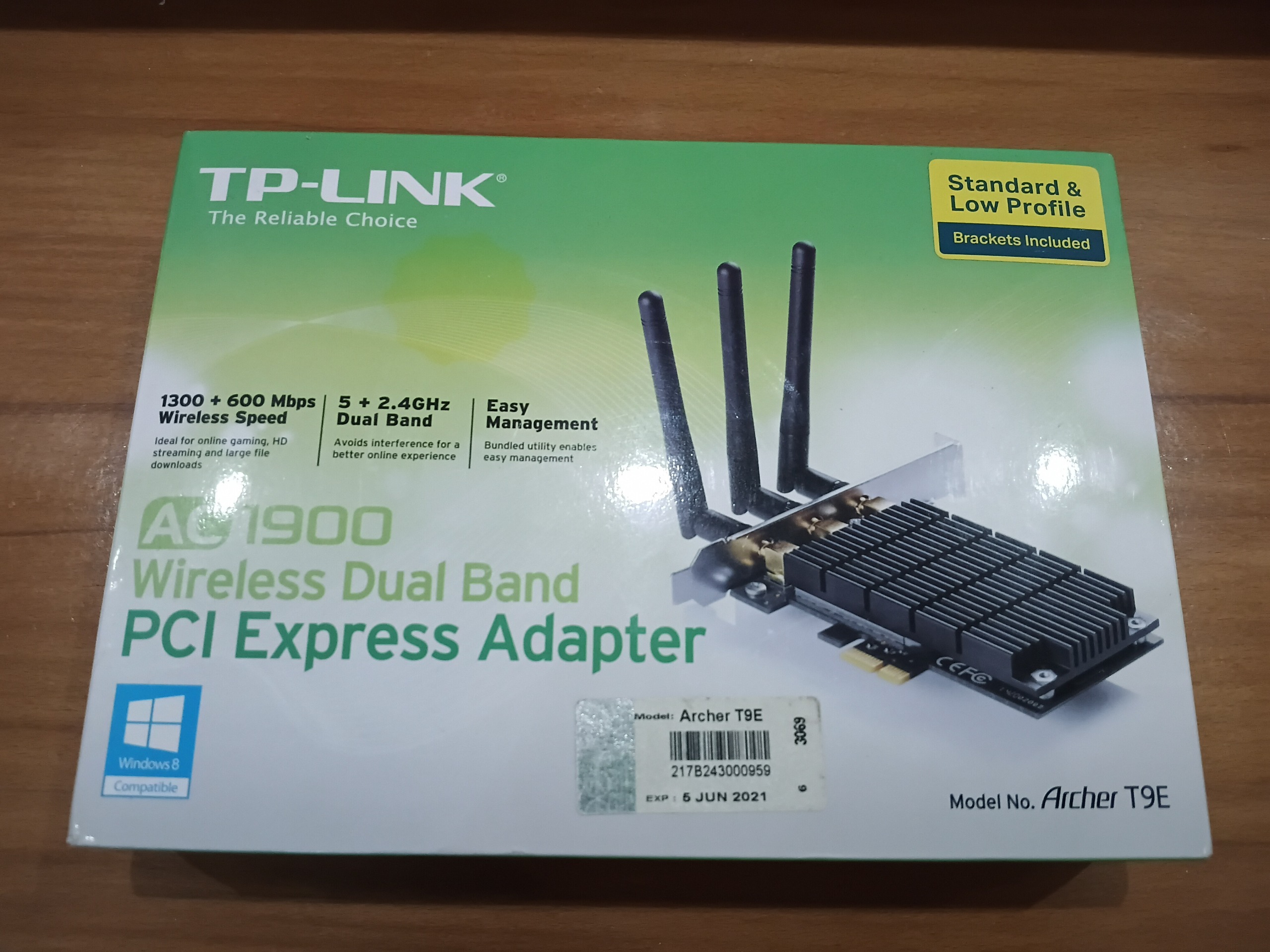 Tplink AC-1900 کارت شبکه بی سیم