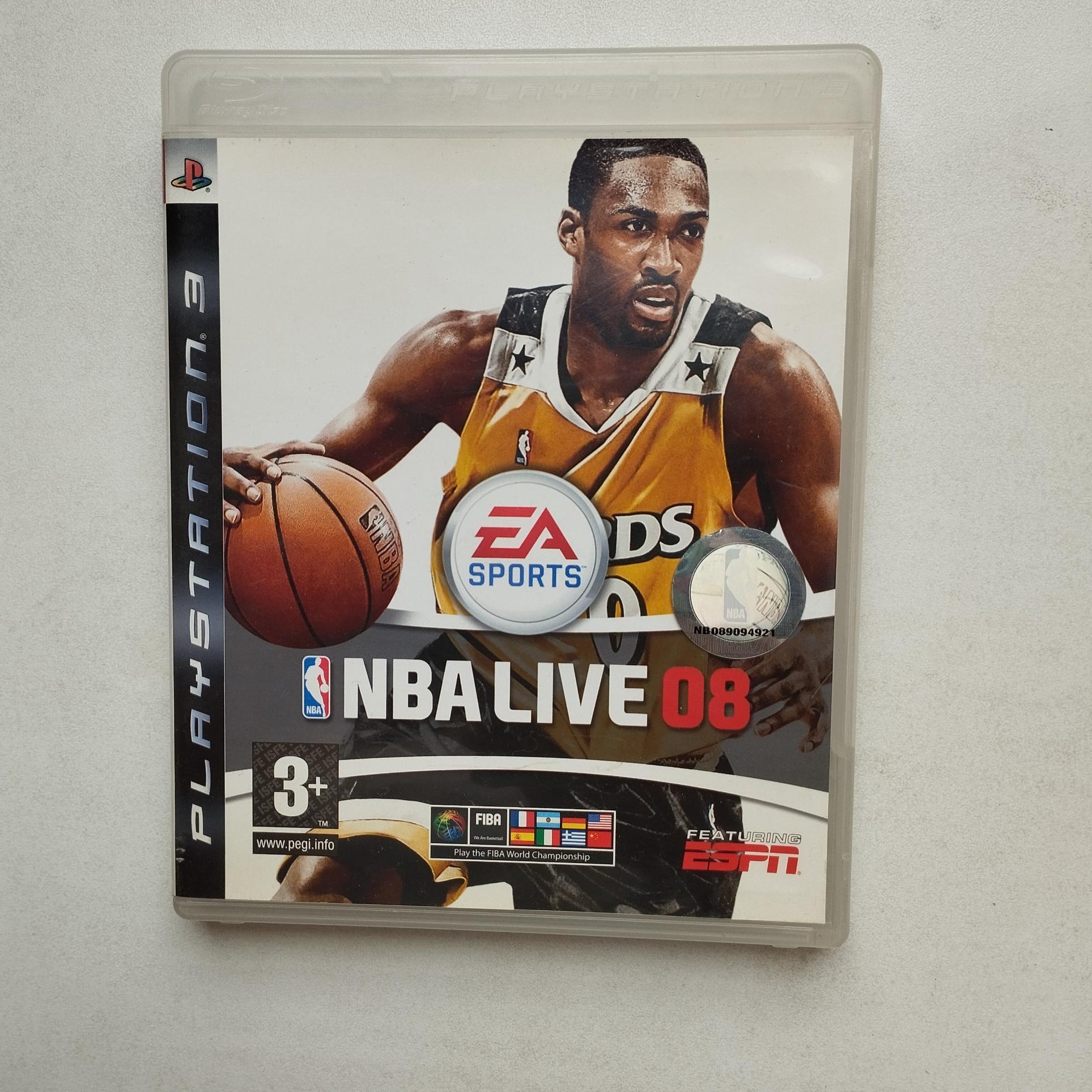 بازی ارجینال NBA LIVE 08 برای PS3